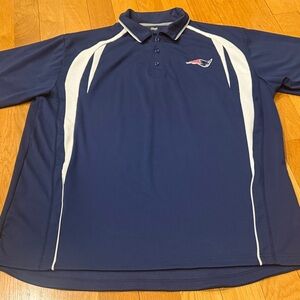 NFL team appeal New England patriots shorts sleeve polo size Xl.